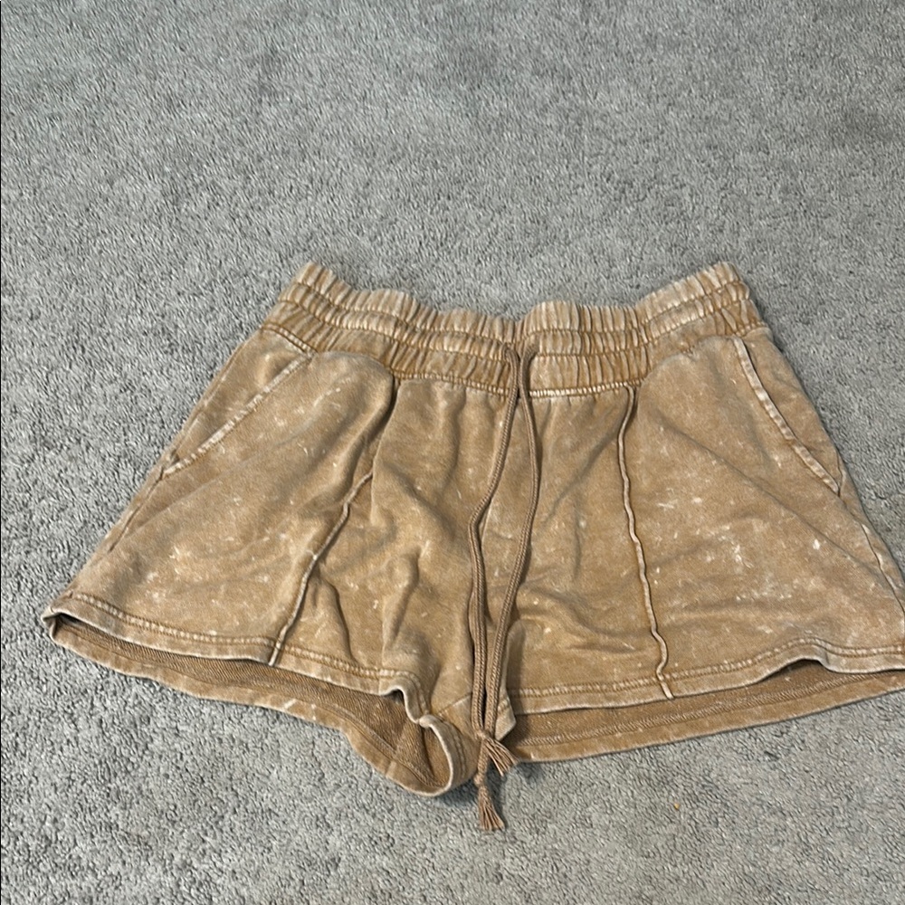 Casual Tan Women's Shorts